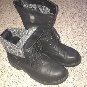Black Torrid Combat Boots (women’s size 13)